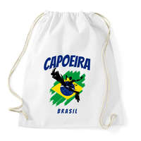 printfashion CAPOEIRA BRASIL - Sportzsák, Tornazsák - Fehér