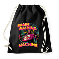 printfashion brain washing machine - Sportzsák, Tornazsák - Fekete