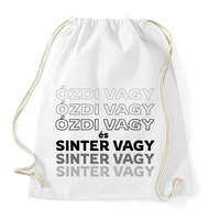 printfashion Ózdi vagy és Sinter vagy! - Sportzsák, Tornazsák - Fehér