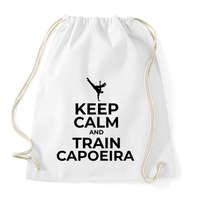 printfashion TRAIN CAPOEIRA 2 - Sportzsák, Tornazsák - Fehér