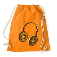 printfashion Fejhallgató - Sportzsák, Tornazsák - Narancssárga