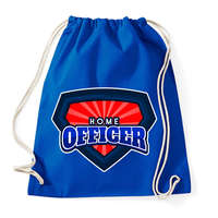 printfashion SUPER HOME OFFICER - Sportzsák, Tornazsák - Bright royal