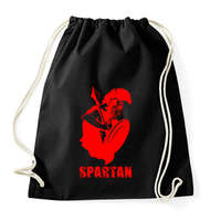 printfashion spartan - Sportzsák, Tornazsák - Fekete