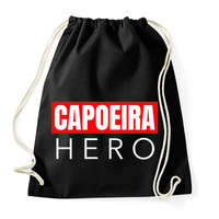 printfashion CAPOEIRA HERO - Sportzsák, Tornazsák - Fekete