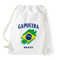 printfashion CAPOEIRA BRAZIL - Sportzsák, Tornazsák - Fehér