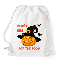 printfashion Tök boszorkány - Sportzsák, Tornazsák - Fehér