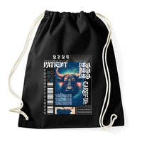 printfashion Taurus - Streetwear style - Sportzsák, Tornazsák - Fekete