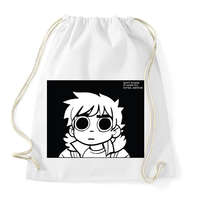 printfashion Scott Pilgrim - Sportzsák, Tornazsák - Fehér