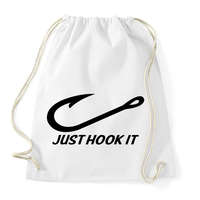 printfashion Just hook it 2 - Sportzsák, Tornazsák - Fehér