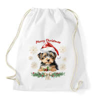 printfashion Kutyus yorki - Sportzsák, Tornazsák - Fehér