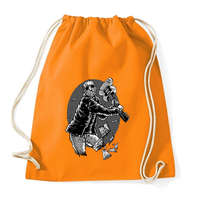 printfashion Jason gitárral - Sportzsák, Tornazsák - Narancssárga