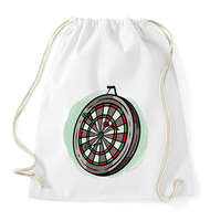 printfashion Darts tábla - Sportzsák, Tornazsák - Fehér