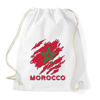 printfashion Morocco Marokkó - Sportzsák, Tornazsák - Fehér