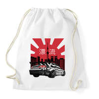 printfashion Japán sportkocsi - Sportzsák, Tornazsák - Fehér