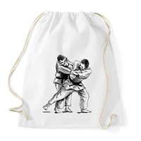 printfashion Judo skicc - Sportzsák, Tornazsák - Fehér