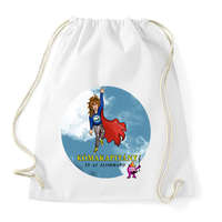 printfashion feltoltes - Sportzsák, Tornazsák - Fehér