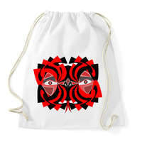 printfashion mandala head 1 - Sportzsák, Tornazsák - Fehér