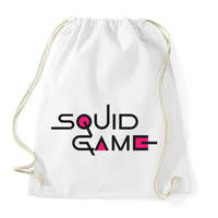 printfashion Squid Game - Logo - Sportzsák, Tornazsák - Fehér