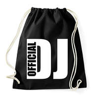 printfashion Official Dj - Sportzsák, Tornazsák - Fekete