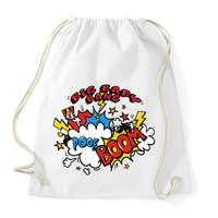 printfashion Baby Boom - Sportzsák, Tornazsák - Fehér