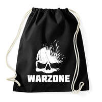 printfashion Warzone fejlövés - Sportzsák, Tornazsák - Fekete