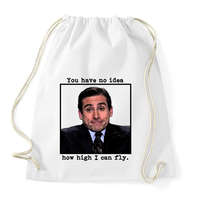 printfashion Michael Scott - Sportzsák, Tornazsák - Fehér