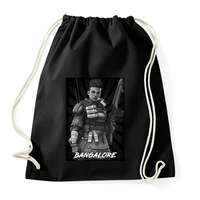 printfashion Bangalore BW - Apex Legends - Sportzsák, Tornazsák - Fekete