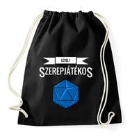 printfashion Level 1 Szerepjátékos (Kisfiú) - Sportzsák, Tornazsák - Fekete