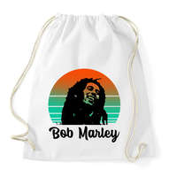 printfashion Bob Marley - Sportzsák, Tornazsák - Fehér