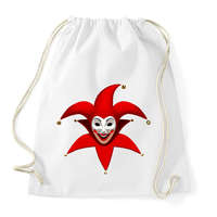 printfashion Bohócos póló - Sportzsák, Tornazsák - Fehér