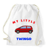 printfashion MY LITTLE TWINGO - Sportzsák, Tornazsák - Fehér