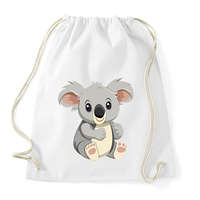 printfashion Koala maci - Sportzsák, Tornazsák - Fehér