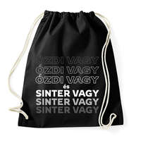 printfashion Ózdi vagy és Sinter vagy! - Sportzsák, Tornazsák - Fekete