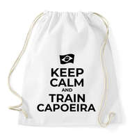 printfashion TRAIN CAPOEIRA 3 - Sportzsák, Tornazsák - Fehér