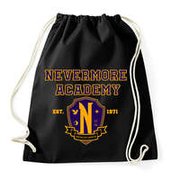 printfashion Nevermore Academy - Sportzsák, Tornazsák - Fekete