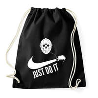 printfashion Just do it halloween 1 white - Sportzsák, Tornazsák - Fekete