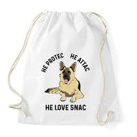 printfashion HE protec - Sportzsák, Tornazsák - Fehér