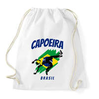 printfashion CAPOEIRA BRASIL - Sportzsák, Tornazsák - Fehér