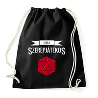 printfashion Level 1 Szerepjátékos (Kislány) - Sportzsák, Tornazsák - Fekete