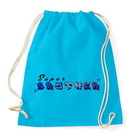 printfashion super brother - Sportzsák, Tornazsák - Surf blue