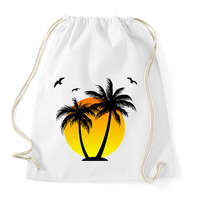 printfashion Nyári hangulat - Sportzsák, Tornazsák - Fehér