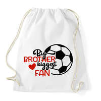 printfashion Big brother biggest fan - Sportzsák, Tornazsák - Fehér