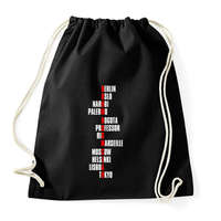 printfashion Boom Boom Ciao - Sportzsák, Tornazsák - Fekete