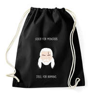 printfashion Silver for monsters - Sportzsák, Tornazsák - Fekete