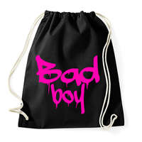 printfashion bad boy 3 - Sportzsák, Tornazsák - Fekete