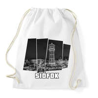 printfashion Siófok (GTA stílus) - Sportzsák, Tornazsák - Fehér