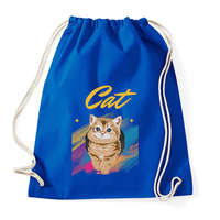 printfashion CAT - Sportzsák, Tornazsák - Bright royal