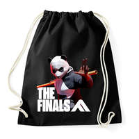 printfashion The Finals - Panda skin - Sportzsák, Tornazsák - Fekete