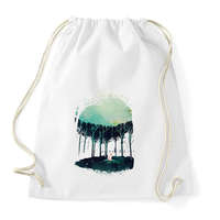 printfashion Deep in the forest - Sportzsák, Tornazsák - Fehér