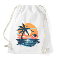 printfashion Nyári hangulat - Sportzsák, Tornazsák - Fehér